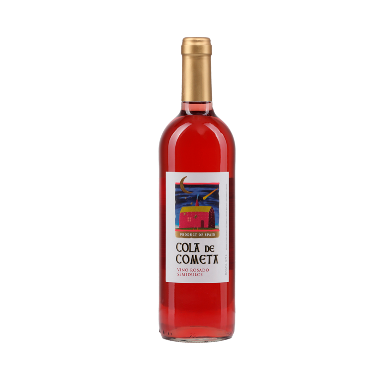 Розовое вино Cola de Cometa. Доставка из ресторана алкогольных напитков