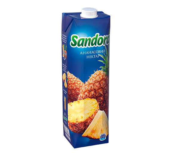 Сок Sandora Ананас 1л Буча Ирпень Гостомель Ворзель. Бесплатная быстрая доставка из ресторана