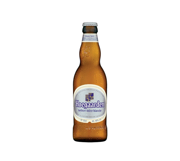 Пиво Hoegaarden. Доставка из ресторана алкогольных напитков