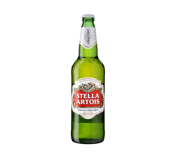 Пиво Stella Artois. Доставка из ресторана алкогольных напитков