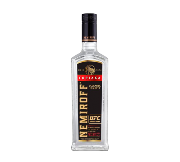 Водка Nemiroff Original. Доставка из ресторана алкогольных напитков